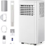 Portable Air Conditioner 8000 Btu Up To 350 Sq. Ft 4-IN-1 Modes W/ Window Kits. Fixed Price $200.00.