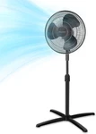 Pelonis Oscillating Pedestal Fan 16 Inch Adjustable Height Portable Black. Fixed Price $48.90.