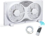 Window Fan Reversible Airflow, 9" Dual With 3-SPEED Modes (cool, Ci. Fixed Price $85.99.