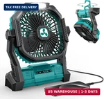 Onlynew Portable Fan Rechargeable, 20000MAH Cordless Battery Powered With. Fixed Price $43.57.