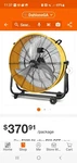 Simple Deluxe 30INCH High Velocity Drum Fan Excellent Condition. Fixed Price $300.00.