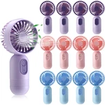 Rossesay 12 Pack Mini Portable Handheld Fan Bulk For Travel 3 Speeds. Fixed Price $65.73.