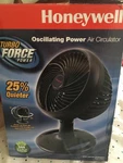 Honeywell Turbo Force Power Air Circulator Table Fan Pivot Head 3 Speed Blk New. Fixed Price $25.00.