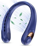 Kidee Portable Neck Fan Personal Rechargeable 4000MAH Battery Blue. Fixed Price $26.63.