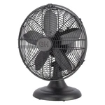 Desk Fan 12 All Metal Retro Oscillating Speed Matte Black 92603 Good. Fixed Price $104.99.