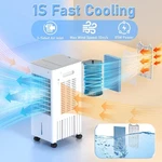 Bidiowe Mobile Air Conditioners Upgraded 3-SIDE Intake 85W Evaporative. Fixed Price $180.53.