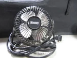 Massey 5" Metal Tilting Personal Electric Fan Working 1 Speed Black Excellent. Fixed Price $9.99.