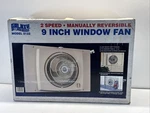 Vintage Lasko Galaxy Model 2122 Reversible Window Fan 9 Inch. Fixed Price $89.99.