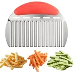 Fatuxz Large Crinkle Cutter,potato Slicer,waffle Fry For Red. Fixed Price $22.01.