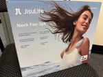 New Jisulife Portable Neck Fan Hands-free Wearable Personal 2 Pack Open Box. Fixed Price $18.99.
