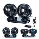 Dicmky Dual Head Auto Oscillating Car Cooling Fan For Dashboard, Dc 12V /.... Fixed Price $54.21.