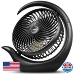 Viniper 8.7 Inch Portable Rechargeable Fan Small 180 Rotation 3 Speeds. Fixed Price $68.31.