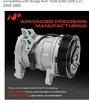A-premium Air Conditioner Ac Compressor Dodge Ram 1500 2500 3500 5.7L 2003-2008. Fixed Price $99.99.