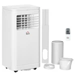 Homcom 8000 Btu Portable Air Conditioner For Room To 172SQ Ft White. Fixed Price $209.99.