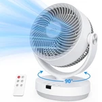 Air Circulator Fan For Bedroom, 13INCH 28DB Quiet Table With Speed, Rem.... Fixed Price $55.00.