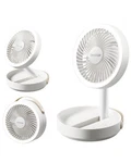 Gaiatop Foldable Small Desk Fan With Led Night Light, 6.8IN Wireless 6000MAH .... Fixed Price $39.02.