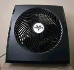 Vornado 279T Panel Air Circulator Room Fan Black 3 Speed Unit Only Tested. Fixed Price $39.99.