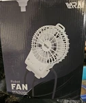 Varai Robot Flexible Arm & Silicone Sucker Portable Charging Fan. Fixed Price $9.99.