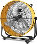 Simple Deluxe 24" Heavy Duty Industrial Drum Fan, 3-SPEED Floor For Warehous. Fixed Price $128.95.