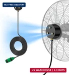 Magnetic Outdoor Misting Fan Kit, Upgraded Mister For Outside, Triple No. Fixed Price $31.23.