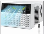 R.w.flame Window Air Conditioner 10,000 Btu, 6 Shaped Ac. Fixed Price $363.99.