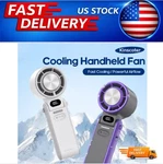 Kinscoter Outdoor Foldable Portable Handheld Fan Mini Cooling Rechargeable 3600M. Fixed Price $37.98.