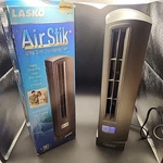 Lasko Model 4000 Air Stik Ultra-slim Oscillating Fan With Box Tested & Working. Fixed Price $28.93.