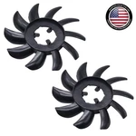 Efficient 2-PACK 7-INCH Fans With 10 Blades For Hydro Gear Transmission Coolers. Fixed Price $46.54.