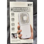 Digital Essentials Dual Power Bank & Fan 3600MAH Rechargeable Cooling New Sealed. Fixed Price $14.00.