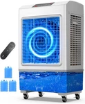 Airthryl Large Swamp Cooler Conditioner 2200CFM Evaporative 7H Timer. Fixed Price $214.00.