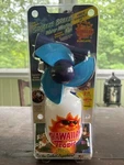 Vintage Hawaiian Tropic Squeeze Breeze Water Misting Battery Fan 1997. Fixed Price $20.00.