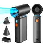 Jisulife Portable Handheld Turbo FAN,9000MAH,100 Speeds,fast Charging Mini. Fixed Price $39.99.