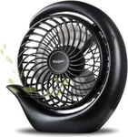 Viniper Portable Rechargeable Fan, Small Desk : 3 Speeds 6.2 Inch, Black. Fixed Price $30.29.