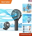Portable Handheld Fan, POWERFUL+DURABLE+4000MAH+180 Foldable, Mini Fan.... Fixed Price $27.99.