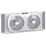 Cool-living 9" Twin Window Fan With Reversible Airflow Control Carry Handle. Fixed Price $41.99.