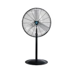 Tornado High Velocity Stationary Nonoscillating Metal Pedestal Fan, 30 Inch, .... Fixed Price $293.63.