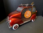 Deco Breeze Hand Sculpted Unique Woody Station Wagon Car Table Top Figure Fan. Fixed Price $40.00.