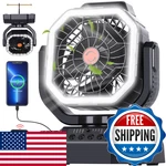 Avv 20000MAH High Speed Portable Camping Rechargeable Fan Remote Control. Fixed Price $64.44.