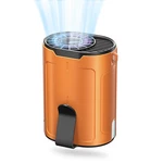 Portable Waist Fan Rechargeable 25H Battery 4 Speed 6600RPM Orange. Fixed Price $13.38.