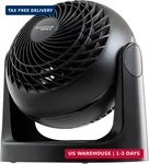 Iris Usa Woozoo Desk Fan, Air Circulator, 3 Speeds, 52FT Max Distance, 157FT. Fixed Price $39.31.