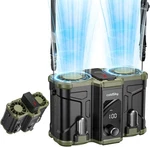 Coldsky Portable Waist Fan, High Speed Dual-motor Personal Rechargeable 1-. Fixed Price $38.87.