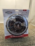 Roadpro RP-1137 12-VOLT 6" Oscillating Fan Quick Clip Multi-mount 9' Power Cord. Fixed Price $25.00.