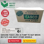 Genuine Fasco Jrm 38 Pump Brivis Cooler # B017670 And Other Models & Bonaire. Fixed Price $68.14.