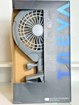 Treva Clip Fan 2 Speech Black Batteries Powered FC05005. Fixed Price $15.00.
