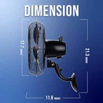 Tornado 16" Series Waterproof Fan High Velocity Heavy Duty Metal - Black. Fixed Price $95.23.