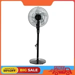 Pelonis 16" 12-SPEED Adjustable Height Quiet Pedestal Fan Remote Control, Black. Fixed Price $44.95.