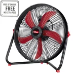 Hyper Tough New 20 Inch High Velocity Sealed Motor Drum Fan With Wall Mount. Fixed Price $66.19.