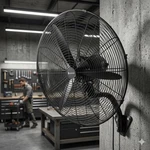 26" Industrial Wall Mount Fan Oscillating 9299CFM High Velocity Bldc Motor Shop. Fixed Price $99.75.