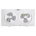 3 Speed 9 Inch 56W Twin Window Fan White. Fixed Price $76.56.