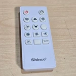 Shinco SPF1-08C Portable Air Conditioner Remote Control White Tested. Fixed Price $9.95.